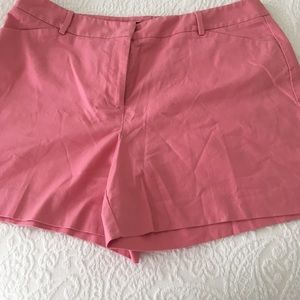 Ann Taylor hot pink shorts metro shorts
